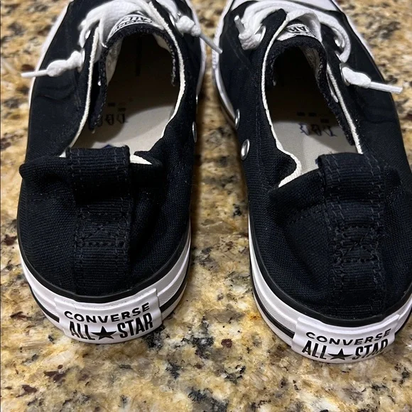 Converse Classic Black and White Sneakers - Picture 3 of 7